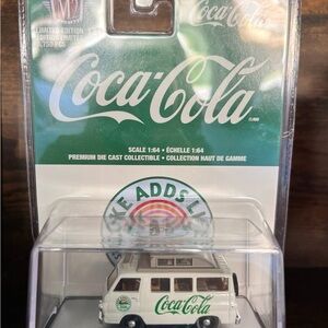 Coca-Cola Die-Cast Collectible Van - White